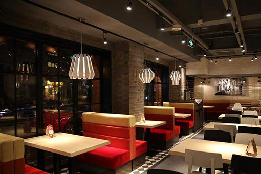餐廳家具，餐廳卡座沙發(fā)
